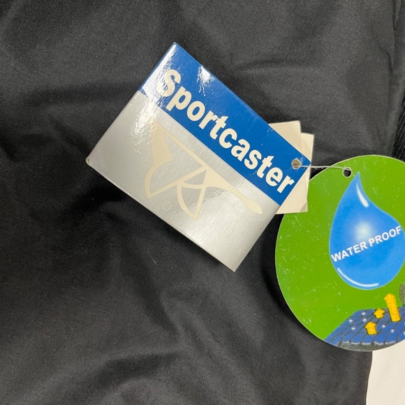 Vintage Sportscaster Snow Pants Mens L Bibs Black Ski Retro Insulated - Picture 7 of 16